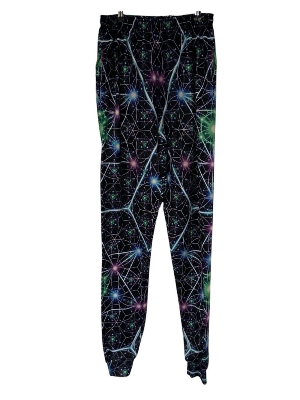 The Headspace Trippy UV/RGB Reactive Unisex All-Over Festival Sweatpants 2XL